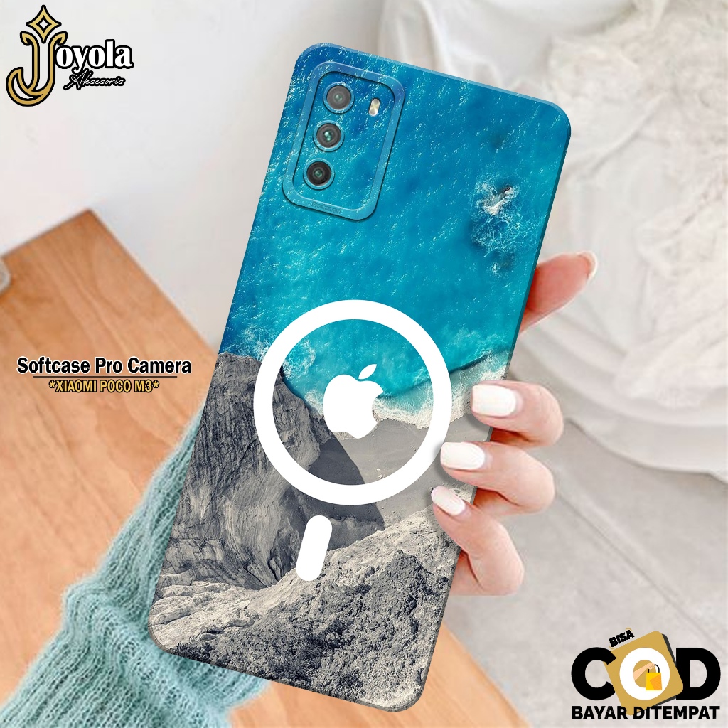 JOYOLA Case XIAOMI POCO M3 - Fahion Case Branded - Softcase XIAOMI POCO M3 - Pro Camera - Casing XIA