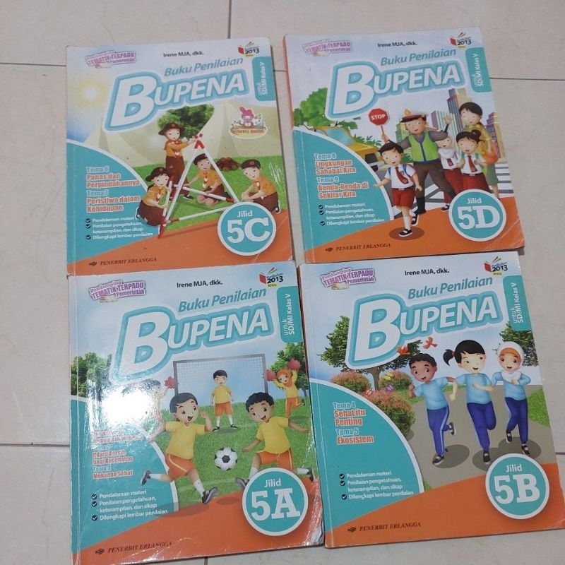

Bupena Kelas 1set 5SD (KONDISI SANGAT BAGUS) |BACA DESKRIPSI|
