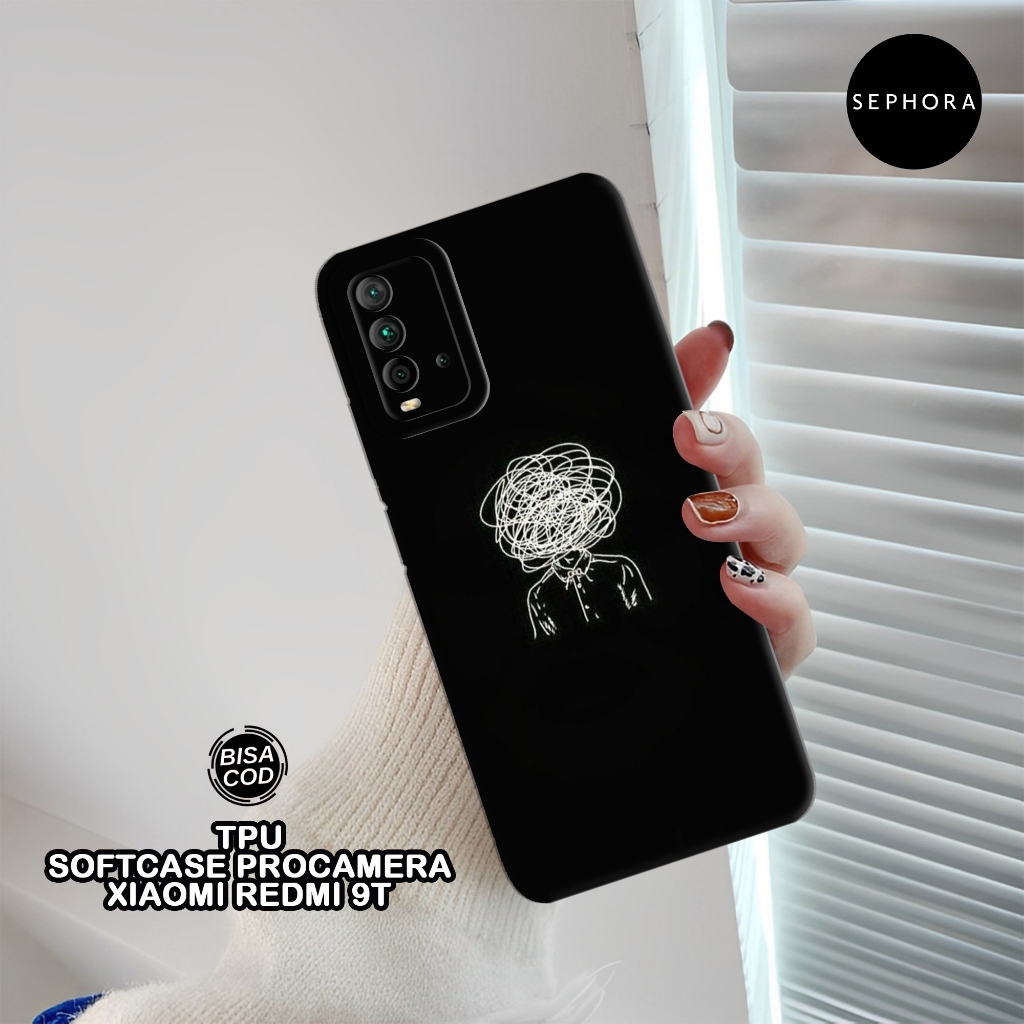 Softcase Xiaomi Redmi 9T Terbaru - Fashion Case Aesthetic - Case Xiaomi Redmi 9T - Case Pro Camera -