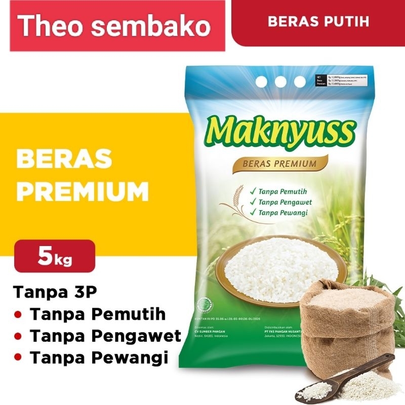 

Beras Maknyus 5kg