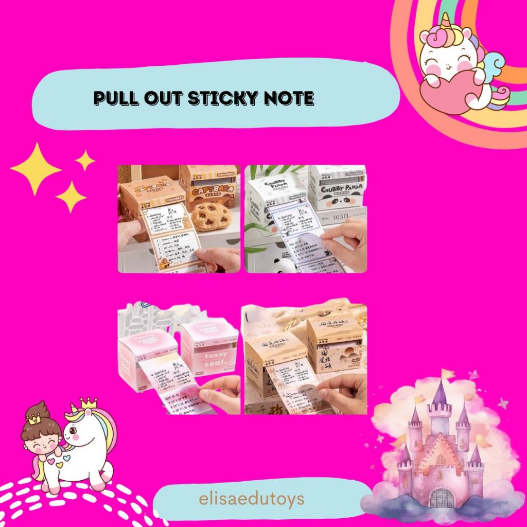 sticky note pull out memo kecil