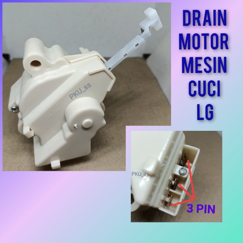 MOTOR DRAIN LG / DRAIN MOTOR TRACTOR MESIN CUCI LG/ DRAIN MESIN CUCI LG