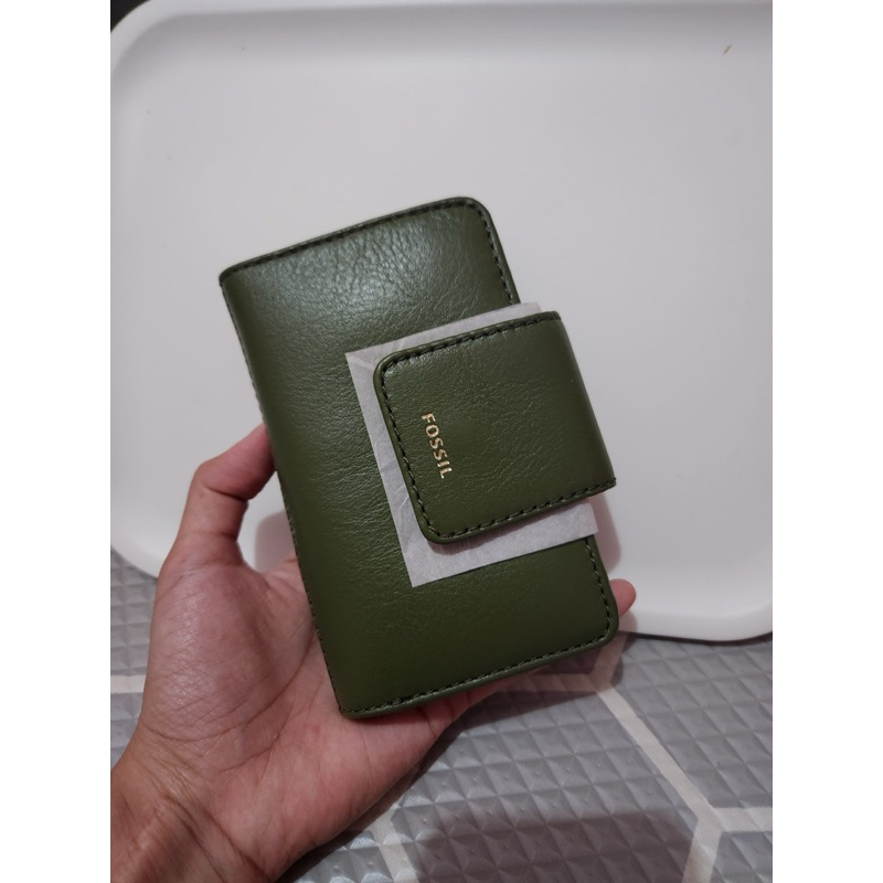 Fossil Madison Wallet Green