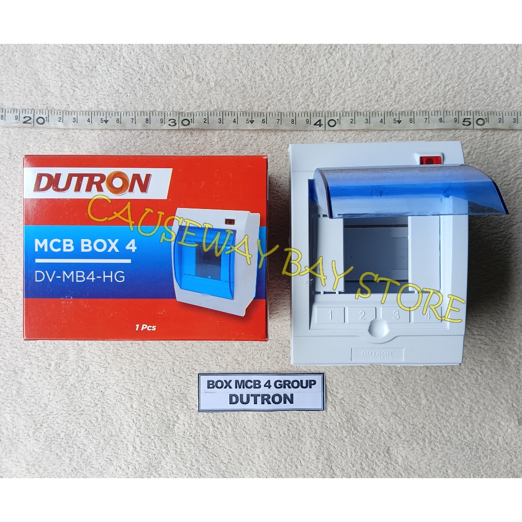 BOX MCB 2-4 GROUP DUTRON