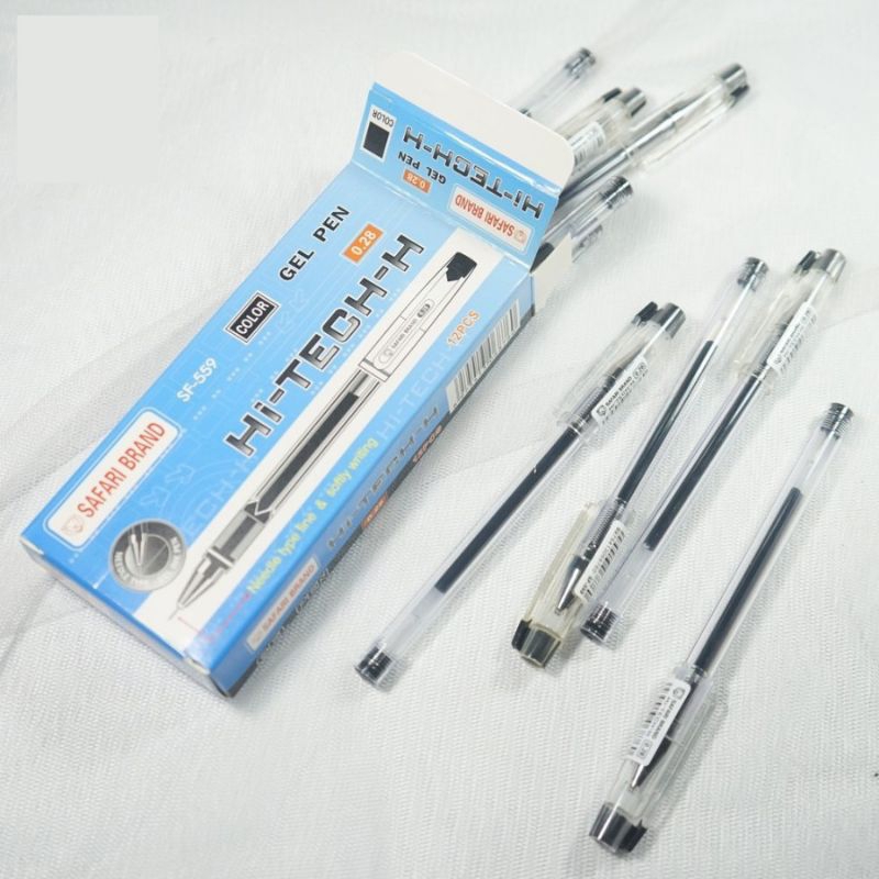 

Pulpen Hi-tech-H Safari Brand tinta hitam