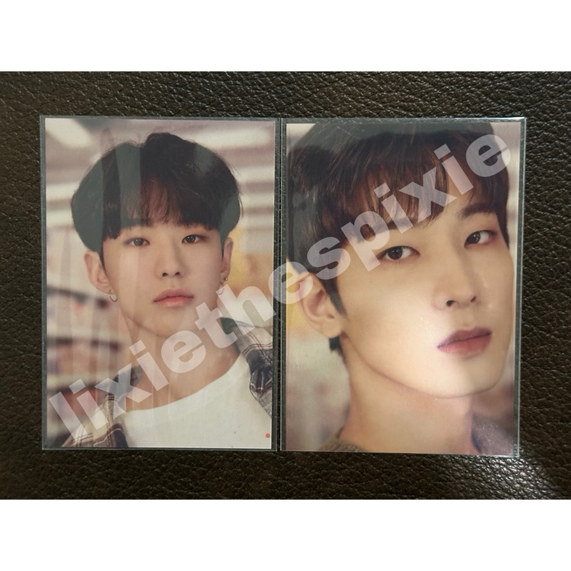 Seventeen Hybe Insight Hoshi Wonwoo Photocard