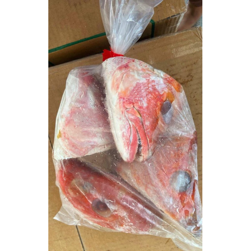 

kepala kakap merah 1kg