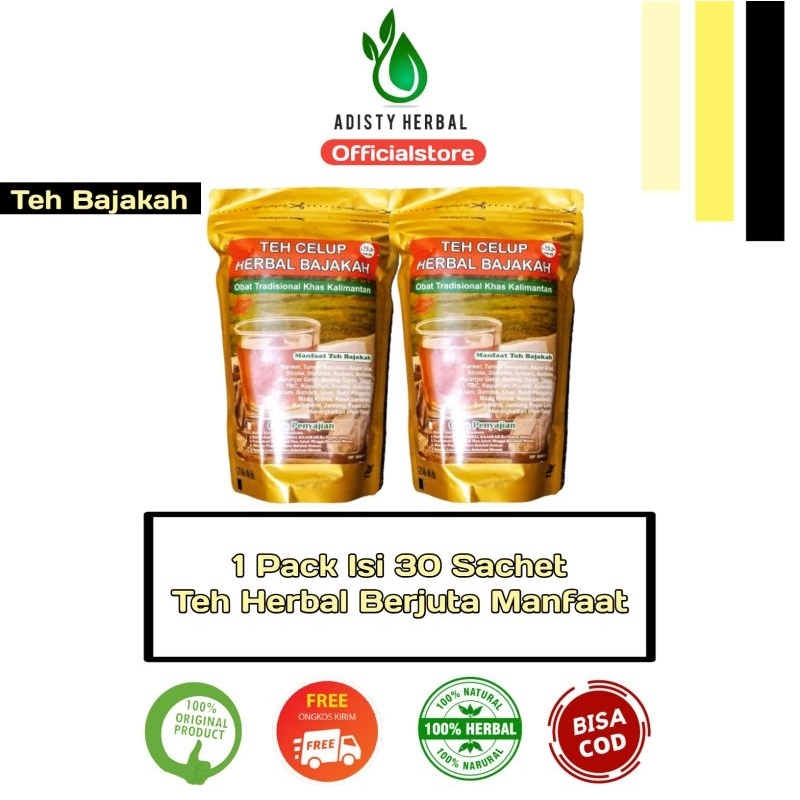 

TEH BAJAKAH MERAH (ISI 30) TERMURAH ASLI KALIMANTAN 100%ORIGINAL