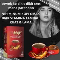 

KOPI GMAX Kopi Gingseng Kopi Penambah Stamina Pria Dewasa Origanal BPOM - Kopi Dewasa Tahan Lama Terbaik