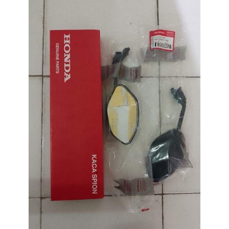 spion/kaca spion sepasang Honda beat karbu beat fi injeksi original asli (kvy)