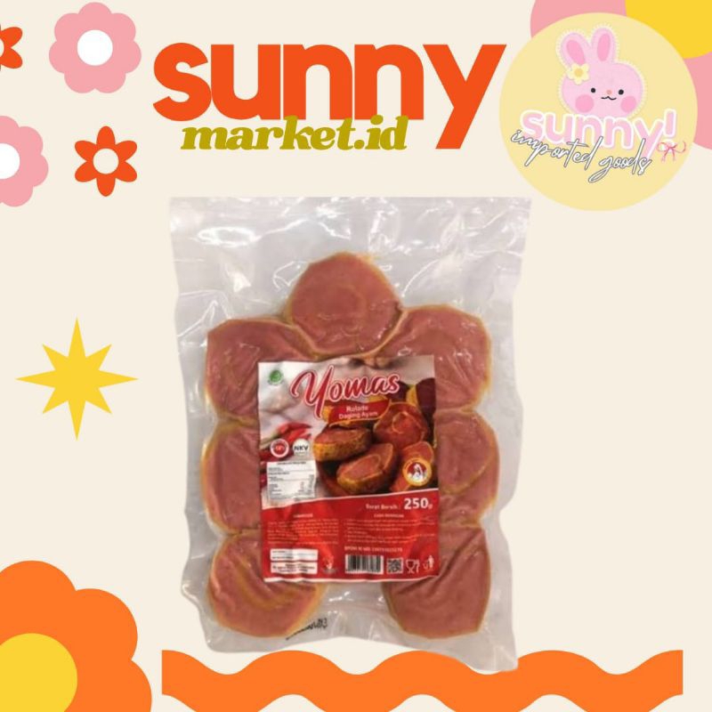 

SUNNYMARKET - YOMAS ROLADE AYAM CHICKEN 250 GR