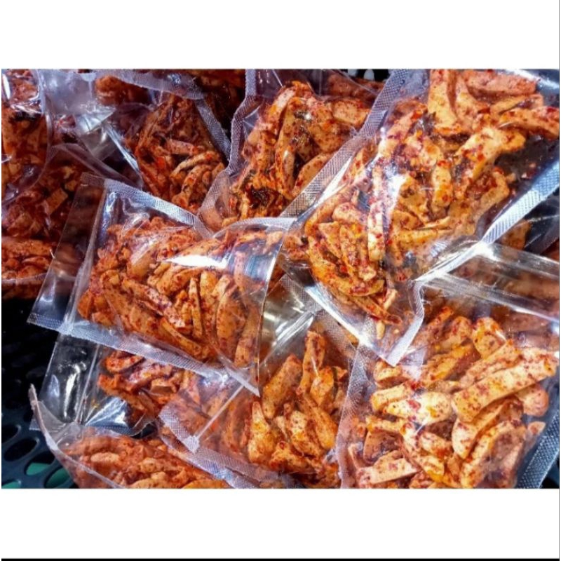 

( Paket Reseller ) Basreng Stik Pedas Daun Jeruk Kemasan 50g Isi 20pcs Camilan Enak Murah Viral Kekinian Bisa Dijual Lagi