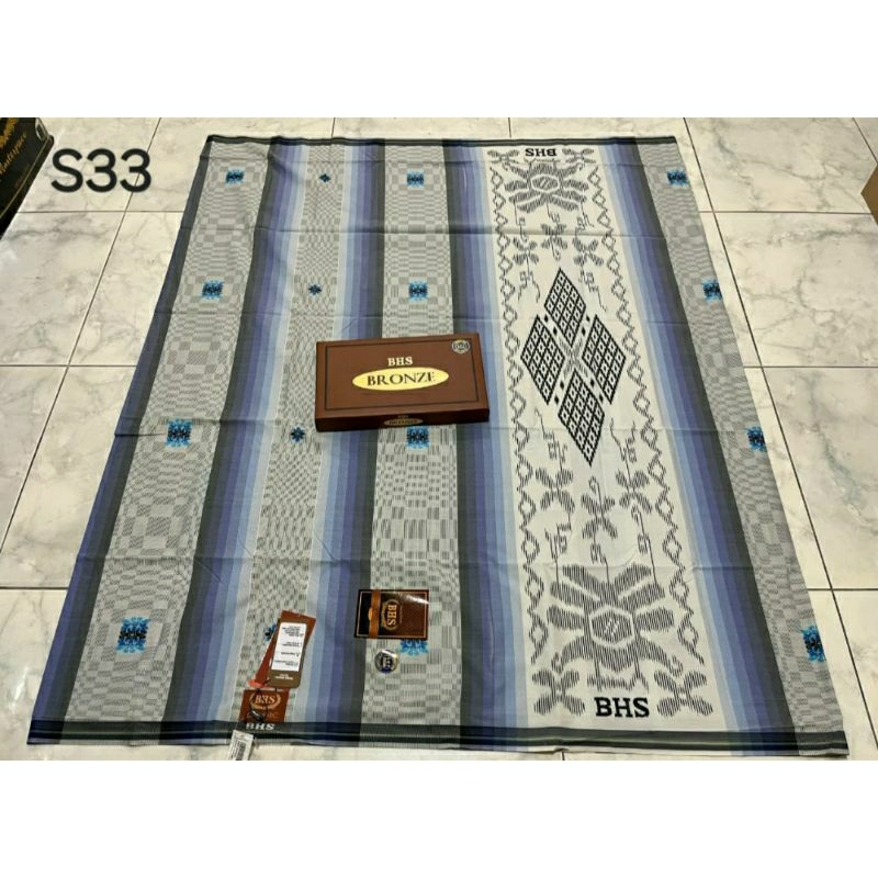 SARUNG TENUN BHS   CLASSIC SRM MIX BRONZE SONGKET PREMIUM