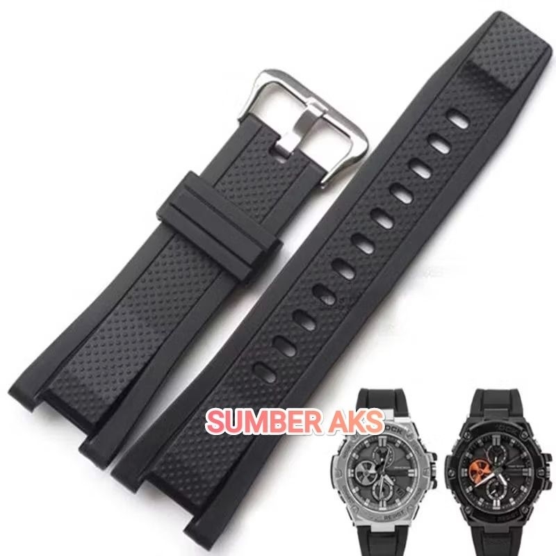 Strap Tali Jam Tangan G-Shock Gst 110 Gst 300 Gst 400 Gst 410 Gst 210 Gst -210b Gst W300g