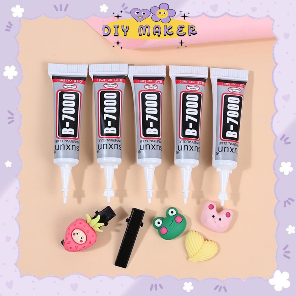 

DM Lem Perhiasan DIY Kuat Lem Bening LCD Touchscreen 3ml DIY Tempel Stiker 3D / Lem Perhiasan B-7000