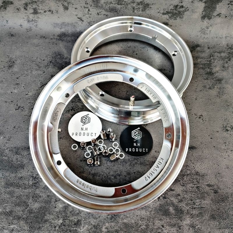 Velg Vespa Tubeless Ring 10 PX Exclusive Excel Spartan Model SIP