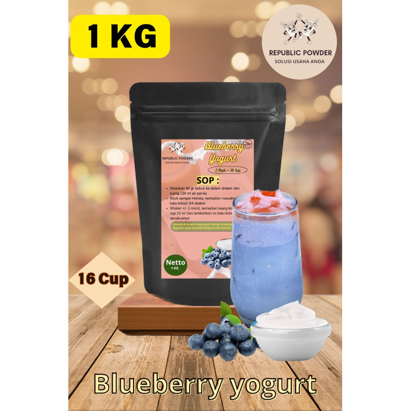 

BLUEBERRY YOGURT 1 KG PREMIUM POWDER DRINK