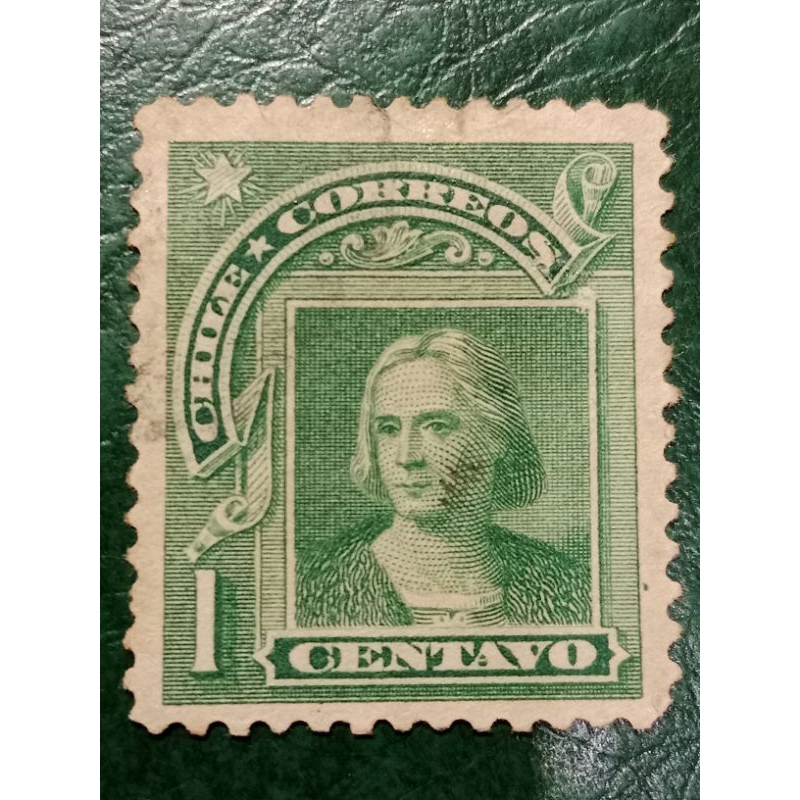 

Prangko Chili 1 Centavos Tahun 1905 USED