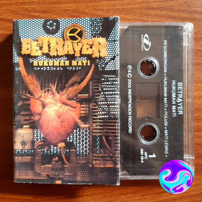 Kaset Pita Metal - Betrayer 'Hukuman Mati'