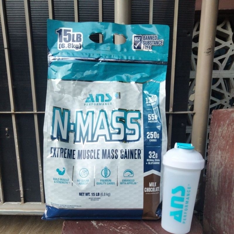 ANS N-MASS XTREME MUSCLE MASS GAINER 15LB