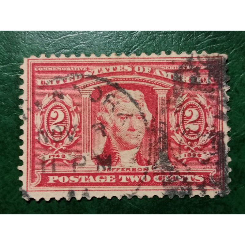 

Prangko USA 2 Cents Louisiana purchase Exposition Issue Tahun 1904