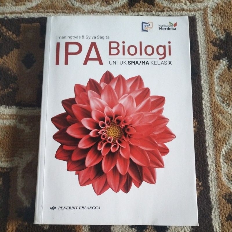 Buku IPA Biologi SMA/MA Kelas 10/X Erlangga* BEKAS* Original