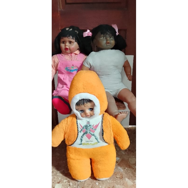 Boneka Susan dan Fujisan Vintage Tersayang Satria Baja Hitam Preloved