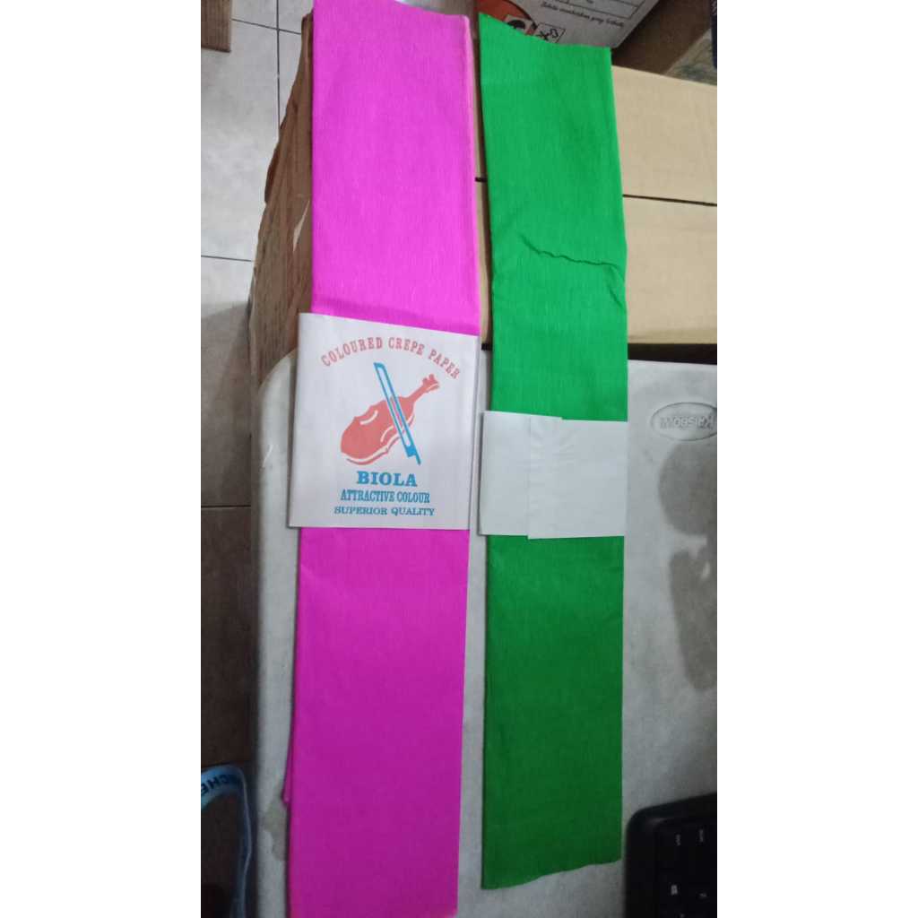 

Kertas Crepe Warna / Kertas Serbaguna