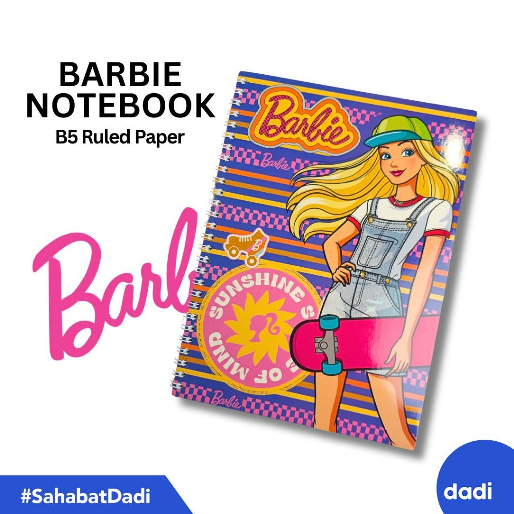 

Dadi - Barbie Notebook - Buku Tulis