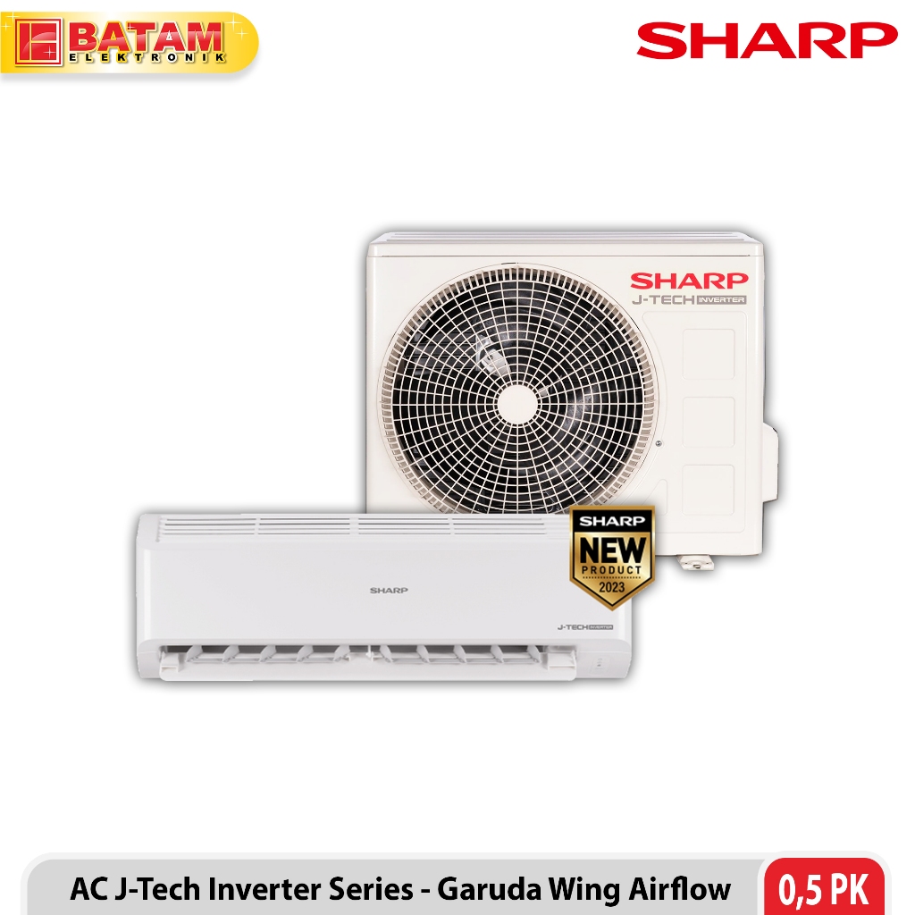 SHARP AC 1/2 PK J-Tech Inverter 0,5 PK - AH-X6BEY