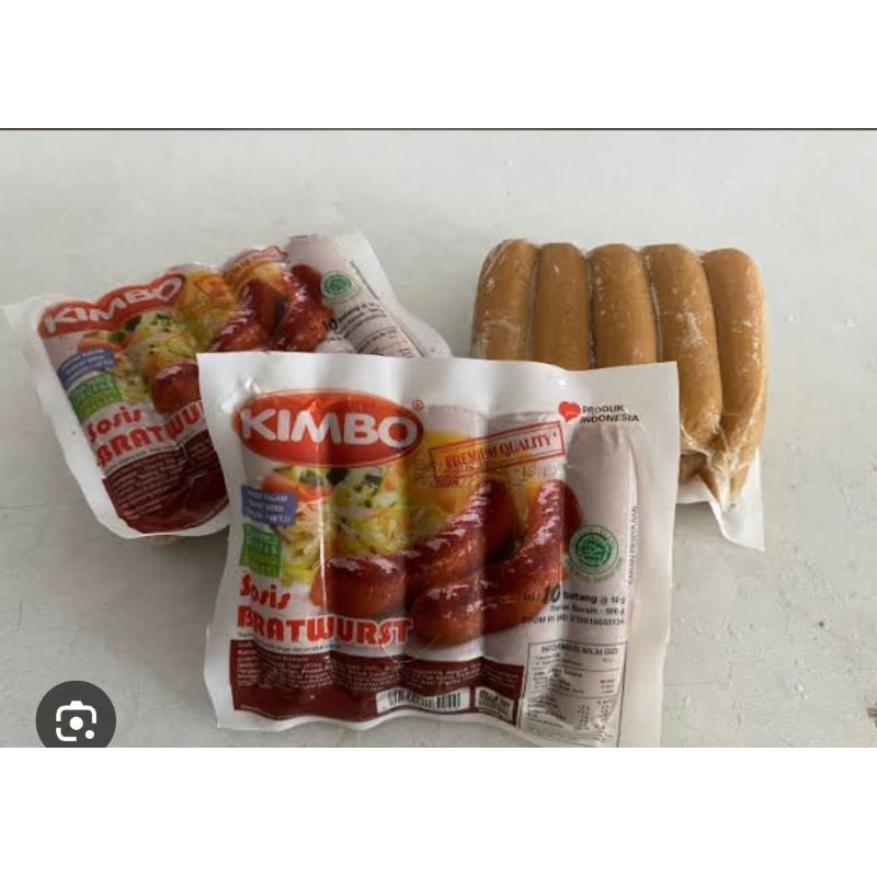 

Kimbo sosis bakar isi 10 (ORI) 500gr termurah