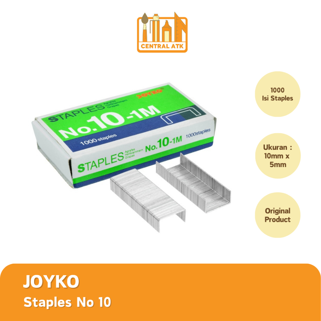 

REFILL / ISI STAPLES JOYKO NO. 10 ( 1 PCS )