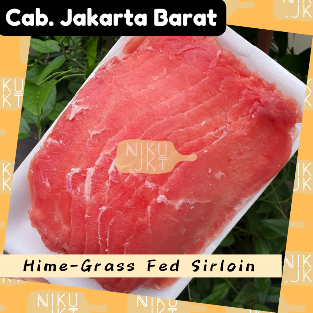 

Daging Sapi Beef Slice HALAL Grass Fed Sirloin Less Fat - 500gr