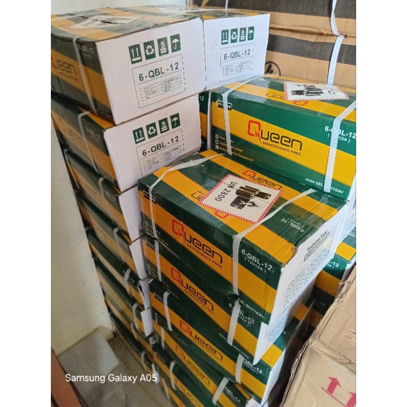 Aki Kering Sepeda Listrik QUEEN 12V12A 6-QBL-12