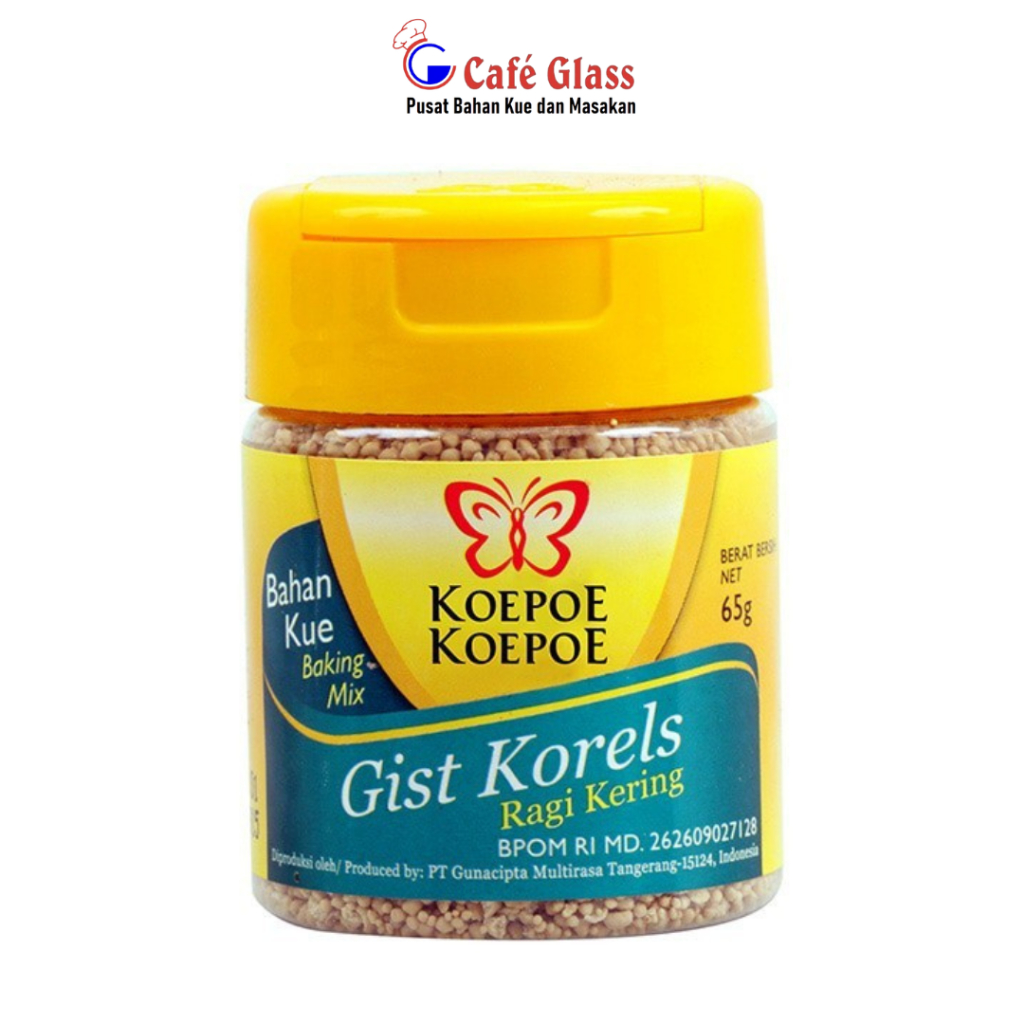 

Koepoe-Koepoe Ragi Kering/Gist Korels 65Gr