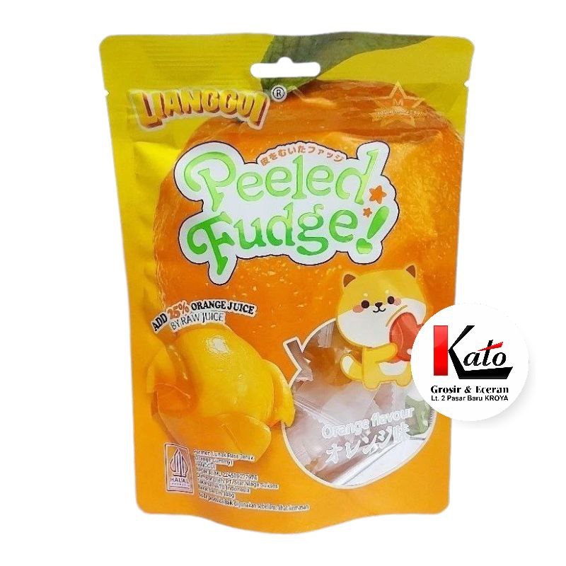 

lianggui peeled fruit fudge rasa fruity 108gr