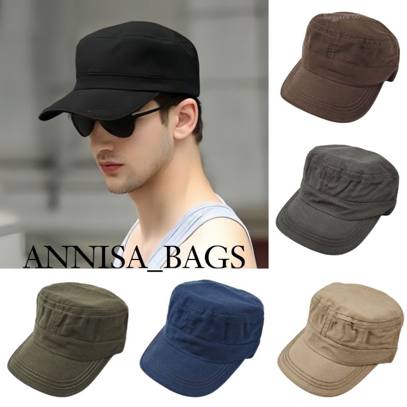 TOPI KOMANDO | TOPI POLOS | TOPI TENTARA | TOPI CASUAL PRIA WANITA