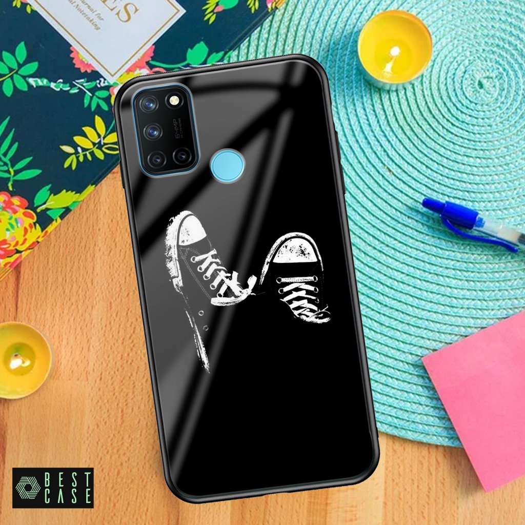 Case Realme C17 / 7i  - Casing Hp Realme C17 / 7i - Motif  ( BLACK ) - Silikon Hp Realme C17 / 7i - 