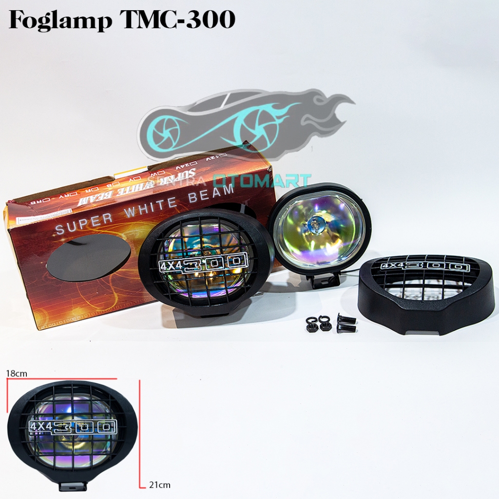 FOGLAMP / Lampu Sorot Lampu Kabut JEEP Model LA 305 Variasi Truck Bumper Tanduk Atap Mahkota Truk