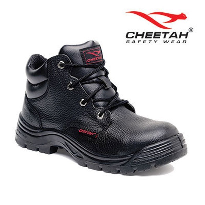 Sepatu Safety Cheetah 3180 Hitam / Sepatu Safety Cheetah Original / Sepatu Safety Cheetah Murah