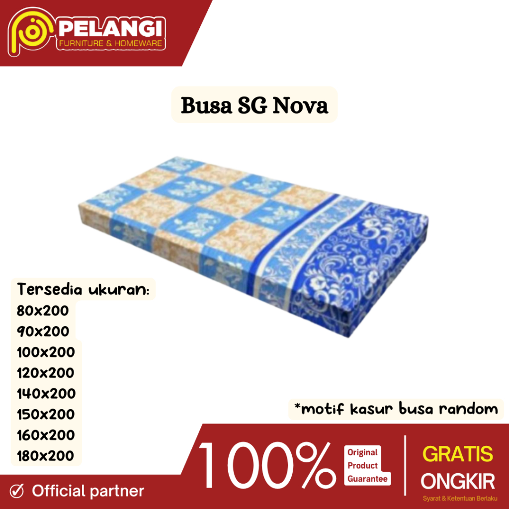 Kasur Busa SG Nova | Busa SG Nova | Kasur Busa | Busa | Matras | Busa Tempat Tidur | Tempat Tidur