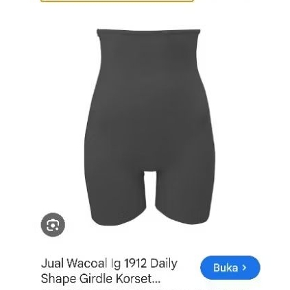 CELANA KORSET SEPERUT WACOAL SIZE L