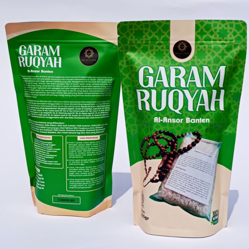 

Garam Ruqyah Al-Ansor Banten 500 gram Penetralisir Gangguan Gaib