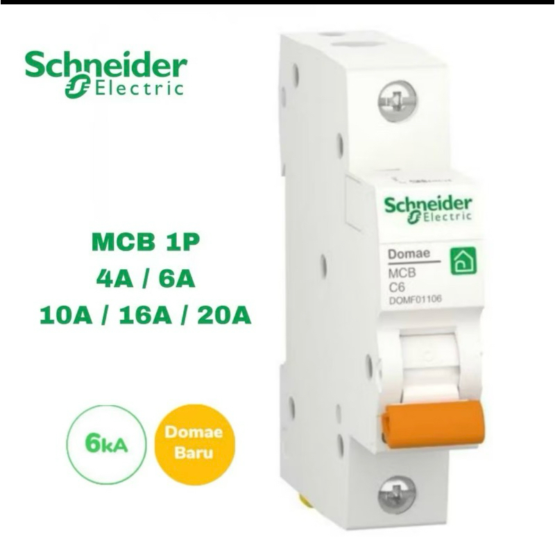MCB 6A Schneider