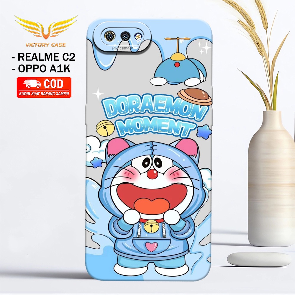 New Kartun Case - Softcase Oppo A1K / Realme C2 - Terbaru - Case Hp Oppo A1K / Realme C2 - Casing Op