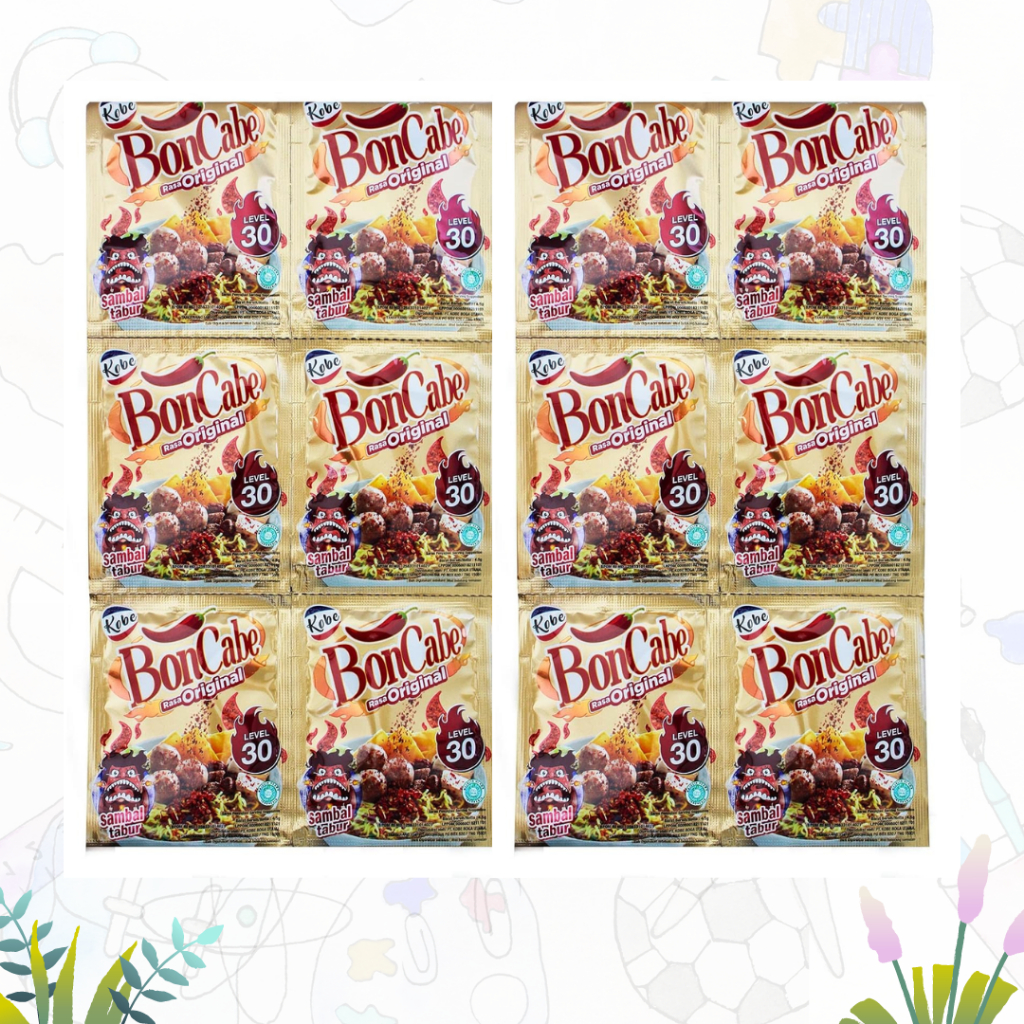 

Boncabe Sambal Tabur Level 30 24x5.5gr (1Pack)
