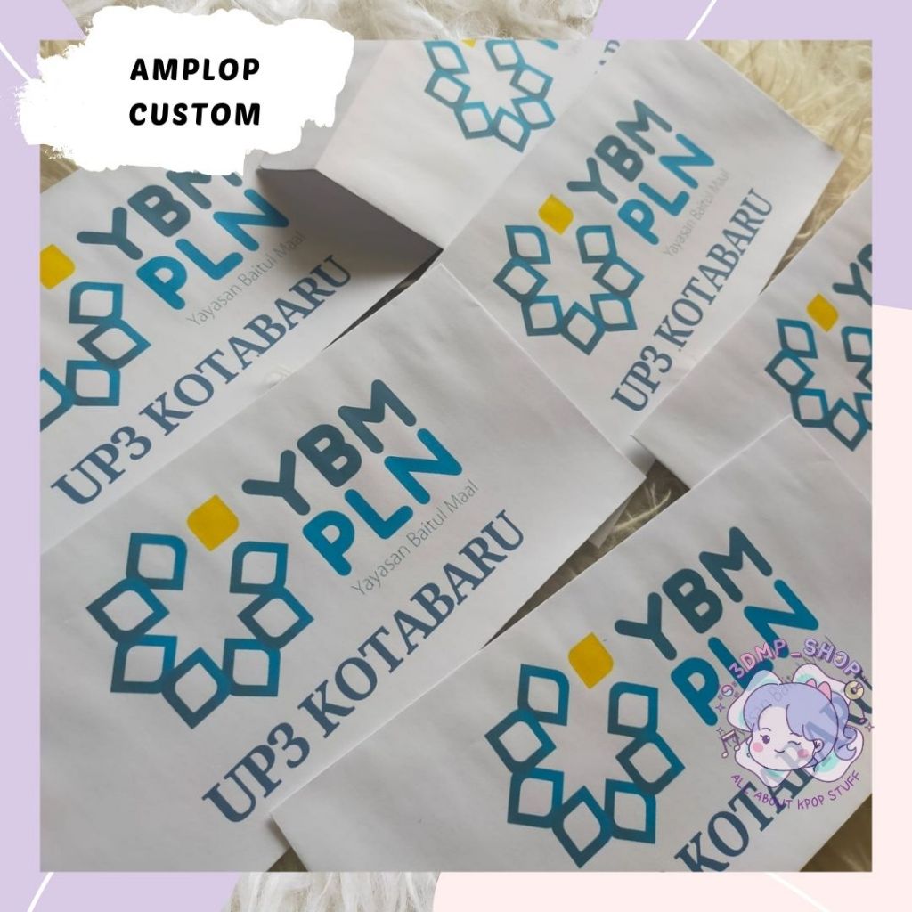 

[MINIMAL ORDER 100PCS] CETAK AMPLOP CUSTOM