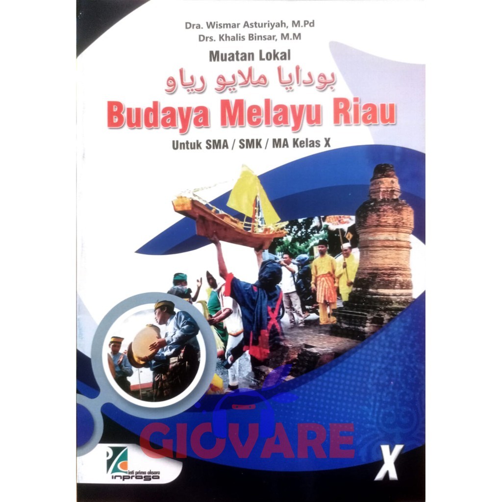 BUKU BMR KELAS 10 INPRASA SMA SMK MA BUDAYA MELAYU RIAU MUATAN LOKAL BMR KURIKULUM MERDEKA