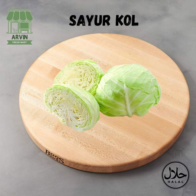 

Sayur kol segar fresh