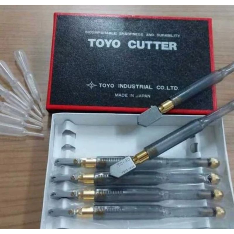 Pisau Potong Kaca TOYO ORIGINAL JAPAN